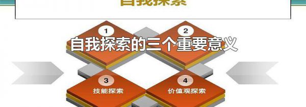 自我探索的三个重要意义