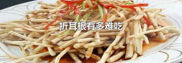 折耳根有多难吃