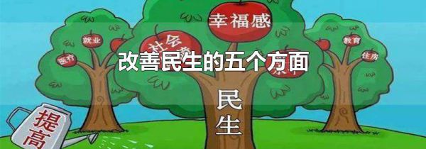 改善民生的五个方面