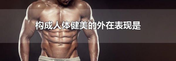 构成人体健美的外在表现是