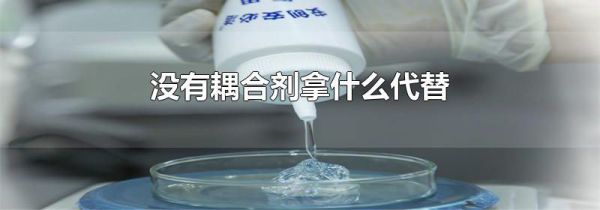 没有耦合剂拿什么代替