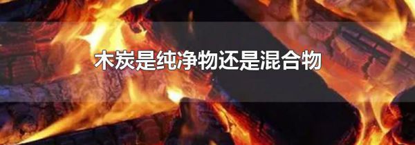 木炭是纯净物还是混合物