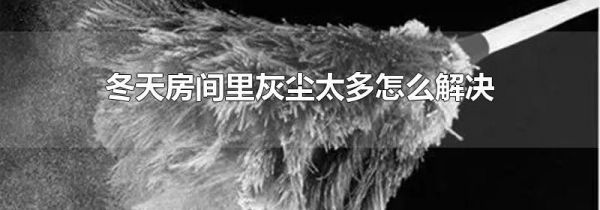 冬天房间里灰尘太多怎么解决