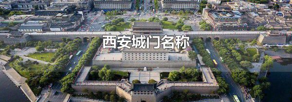 西安城门名称
