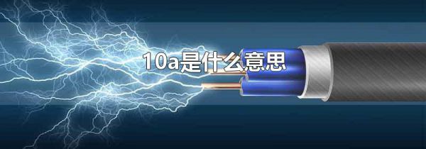 10a是什么意思