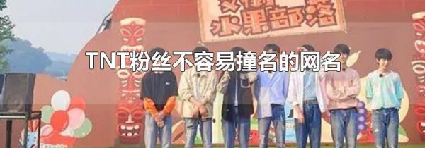 TNT粉丝不容易撞名的网名