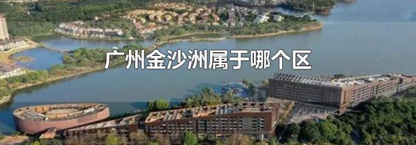 广州金沙洲属于哪个区
