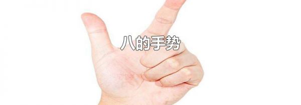 八的手势