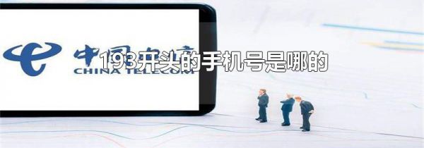 193开头的手机号是哪的