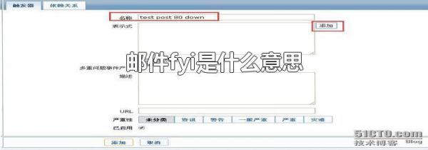 邮件fyi是什么意思