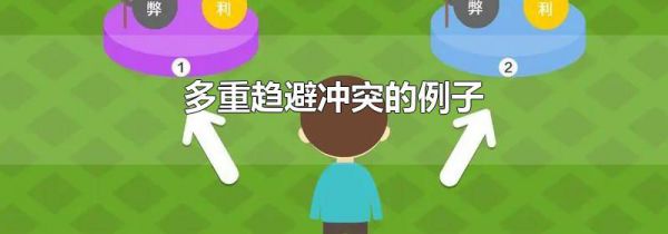 多重趋避冲突的例子