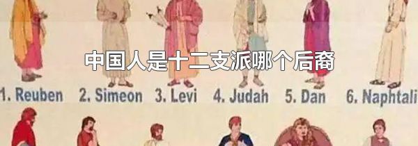 中国人是十二支派哪个后裔
