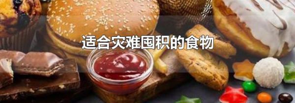 适合灾难囤积的食物