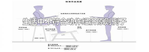 生活中不符合动作经济原则例子