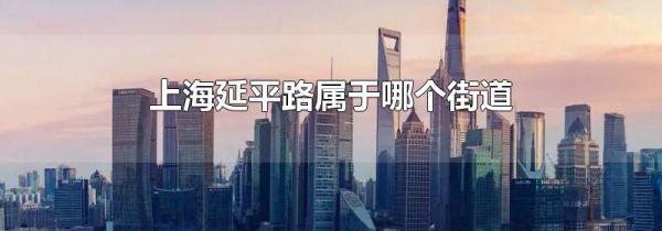 上海延平路属于哪个街道