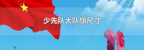少先队大队旗尺寸