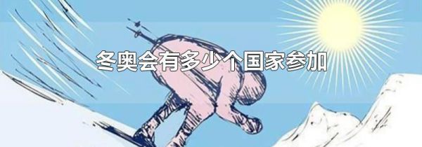 冬奥会有多少个国家参加