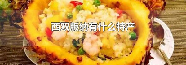 西双版纳有什么特产