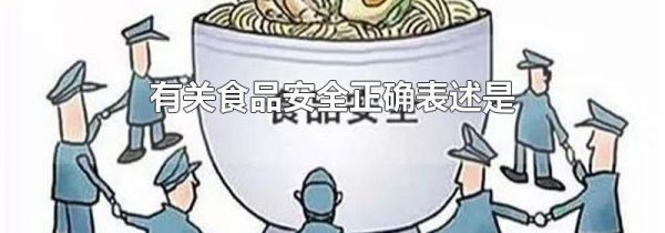 有关食品安全正确表述是