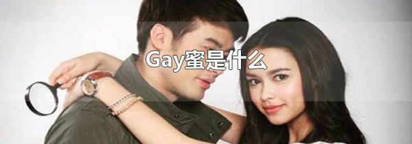Gay蜜是什么