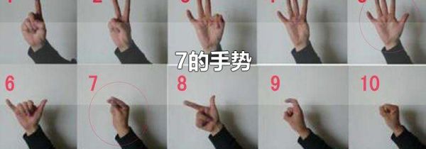 7的手势