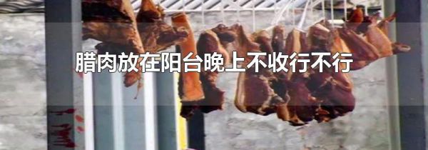 腊肉放在阳台晚上不收行不行