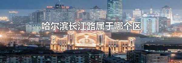 哈尔滨长江路属于哪个区