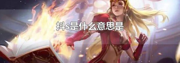 抖s是什么意思是