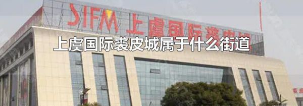 上虞国际裘皮城属于什么街道