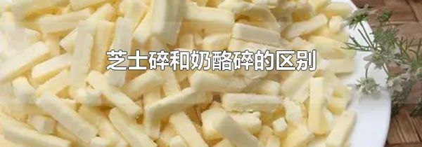 芝士碎和奶酪碎的区别