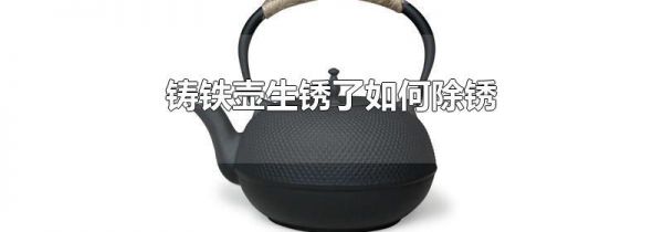 铸铁壶生锈了如何除锈
