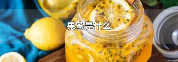 果蜜是什么