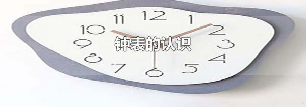 钟表的认识