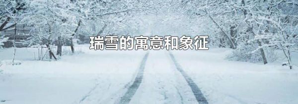 瑞雪的寓意和象征
