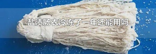 盐渍肠衣冷冻了一年还能用吗