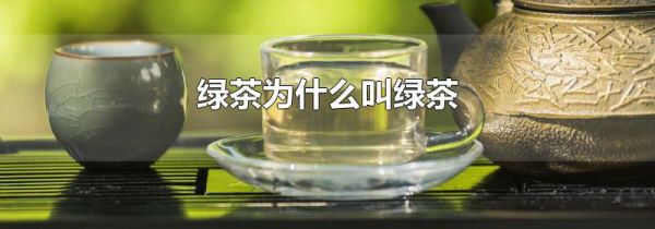 绿茶为什么叫绿茶