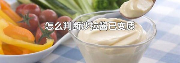 怎么判断沙拉酱已变质