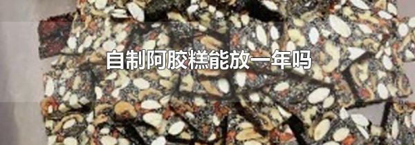 自制阿胶糕能放一年吗
