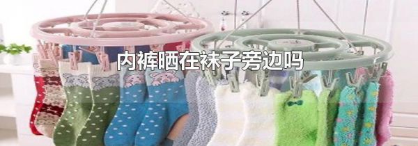 内裤晒在袜子旁边吗