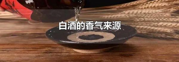 白酒的香气来源