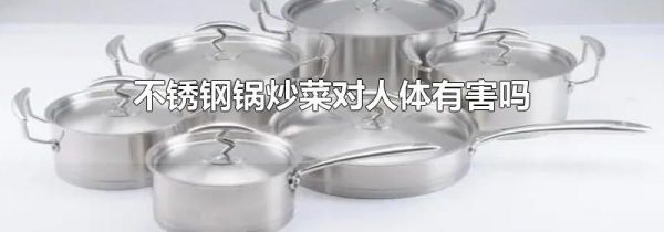 不锈钢锅炒菜对人体有害吗