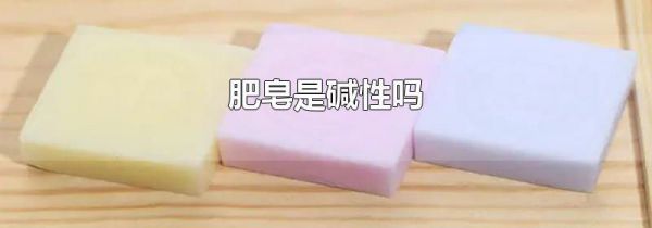 肥皂是碱性吗