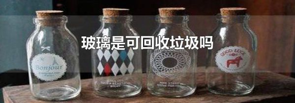 玻璃是可回收垃圾吗