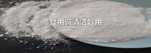 食用碱清洁妙用