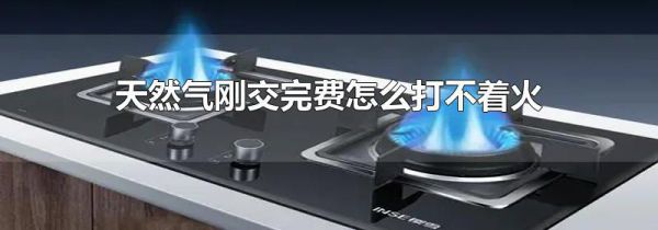 天然气刚交完费怎么打不着火
