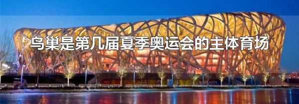 鸟巢是第几届夏季奥运会的主体育场