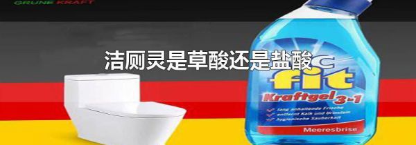 洁厕灵是草酸还是盐酸
