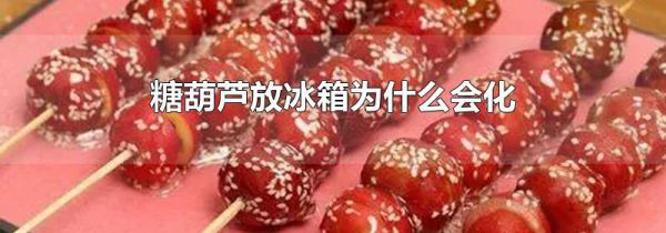 糖葫芦放冰箱为什么会化