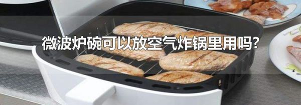 微波炉碗可以放空气炸锅里用吗?