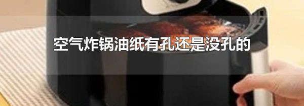 空气炸锅油纸有孔还是没孔的